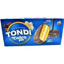 Фото для Печенье Яшкино 180гр Тонди Чоко Пай*16 РВВ600