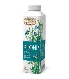 Фото для Кефир 500г 2.5% ФП Хладокомбинат*6 (БЗМЖ)