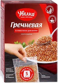 Фото для Крупа Увелка 5*80гр гречневая Экстра *6