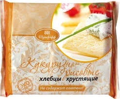 Фото для Хлебцы ТМ Хлебцы Сибиряки 60гр кукурузно/рисовые безглютеновые №21*51