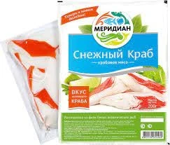 Фото для Крабовое Мясо Снежный краб 200гр охложденное*15