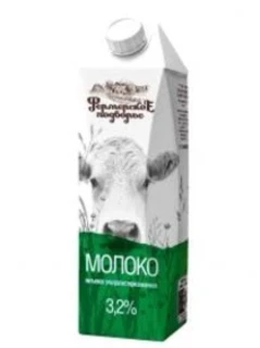 Фото для Молоко Фермерское 1л 3.2% Хладокомбинат ТДА*12 БЗМЖ