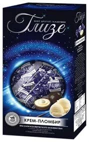 Фото для Конфеты Глизе 150гр крем-пломбир*12