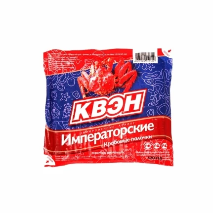 Фото для Крабовые палочки Квэн 500гр с мясом краба*24