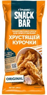 Фото для Смесь Панировочная 240гр для курочки*32