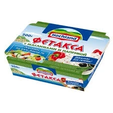 Фото для Продукт сырный Хохланд Фетакса 200гр брынза маслины/паприка*16 (БЗМЖ)