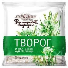 Фото для Творог ФП 300гр 5% (БЗМЖ)