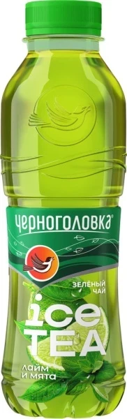 Фото для Напиток б/а Чай Черноголовка 0,5л Зеленый мята/лайм ПЭТ*12