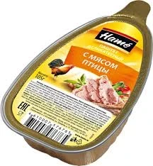 Фото для Паштет ХАМЕ 105гр из мяса птицы ж/б*16