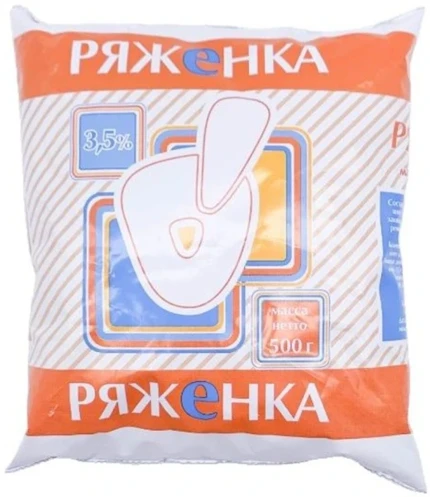 Фото для Ряженка 0.5л 3,5% п/п БМК*16 БЗМЖ