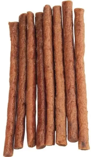 Деревенские лакомства для собак мясные колбаски с мясом страуса 10 шт