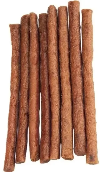 Деревенские лакомства для собак мясные колбаски с мясом страуса 10 шт