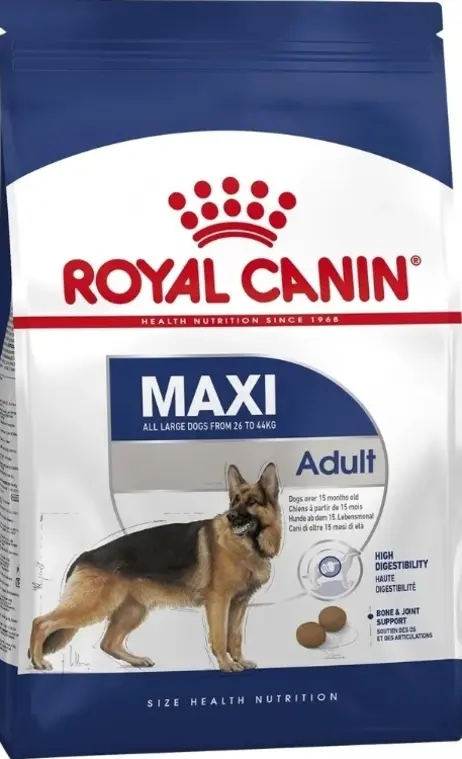 Royal Canin Maxi Adult 26 корм для собак от 15 месяцев до 5 лет, 3 кг