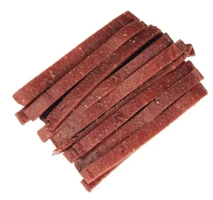 Деревенские лакомства для собак нарезка из говядины (55 гр х 10 шт)