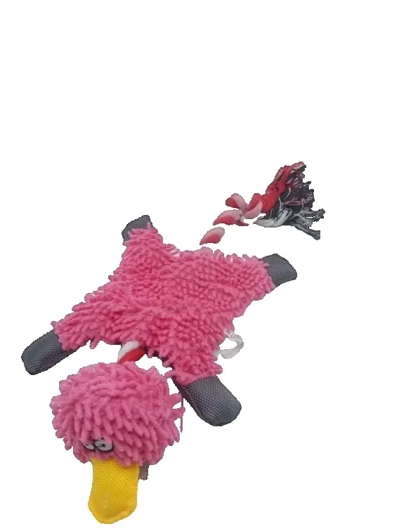 Игрушка для собак "Селезень розовый"