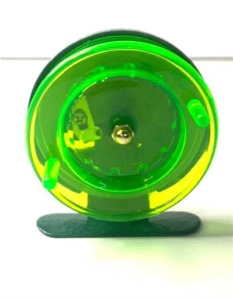 Катушка проводочная Namazu-Scoter 6,5см пластиковая зелёная