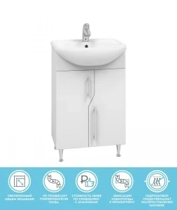 Фото для Тумба 60 Turin (Grand) с умыв.Уют-60