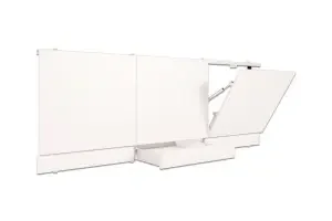 Фото для Экран для ванны 1490х540х580 с выдвижным ящиком, белый