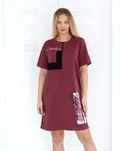 Фото для Платье (туника) жен. М735-23 р.54 (ЧЗ)