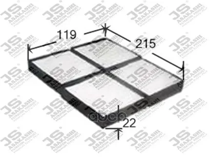 Фото для Фильтр Салона Pc-401b Js Asakashi Ac4501set JS Asakashi арт. AC4501SET