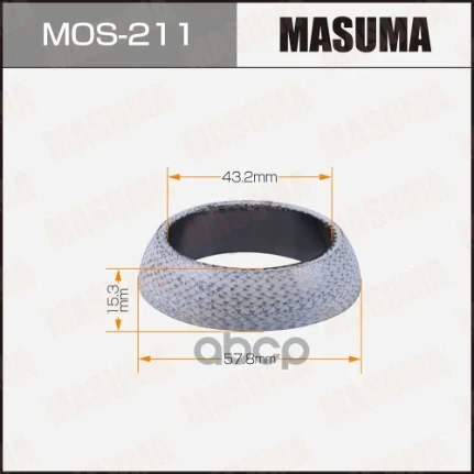 Фото для Прокладка Глушителя-Кольцо 18229-Sh3-X30 Masuma Mos-211 Masuma арт. MOS-211