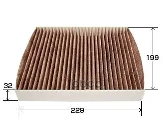 Фото для Фильтр Салона Ac-206ex Угольный Jp VIC арт. AC-206EX