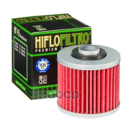 Фото для Фильтр Масляный Hiflo Hf145 Ot01 Vic Hiflo filtro арт. HF145