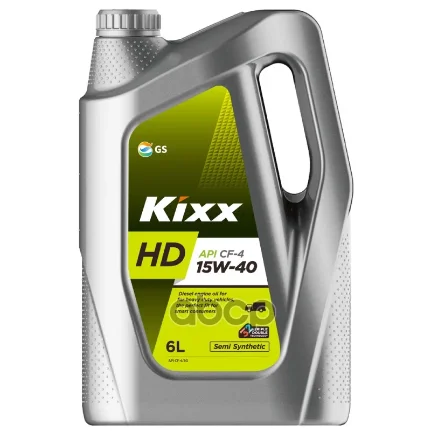Фото для Kixx Масло Моторное 15w40 Cf-4/Sg 6l Kixx Dynamic/Hd Полусинтетика L2001360e1