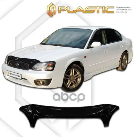 Фото для Дефлектор Капота Su Legacy 2001-2002г Outback Ii 1999-2003 Чёрный (Мухобойка) CA plastic арт. 2010010101305