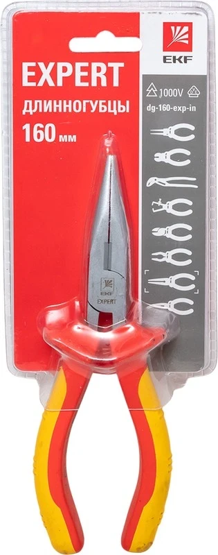 Фото для Длинногубцы Expert 160мм 1000В, EKF PROxima