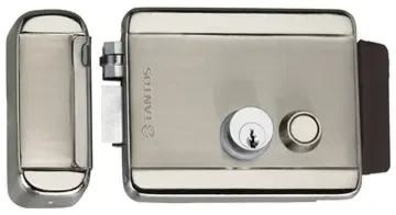 Фото для TS-EL2369SS, Замок электромеханический, накладной, универсальный, с блокировкой кнопки.