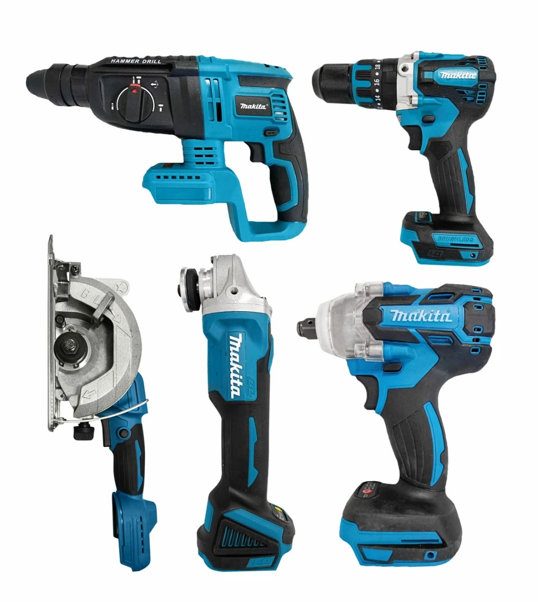 Набор инструмента Makita 168V 5 в 1 аккумул