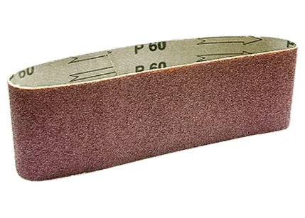 Фото для Шлиф лента бесконечная на тканевой основе Р100 75мм х 457мм, влагостойкая