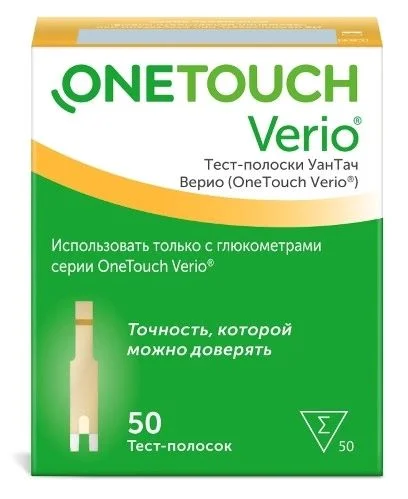Тест-полоски "One Touch Verio №50