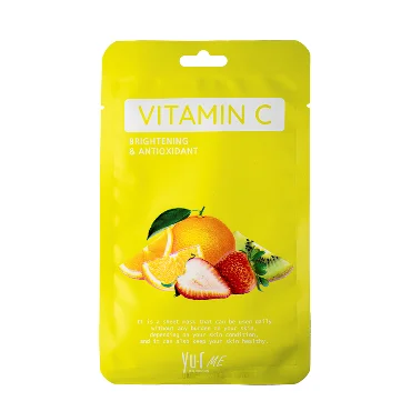 Маска для лица с витамином С YU-r ME Vitamin C Sheet Mask, 25 г.