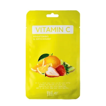 Фото для Маска для лица с витамином С YU-r ME Vitamin C Sheet Mask, 25 г.