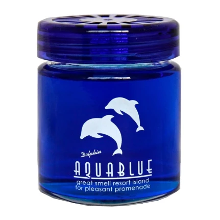 Фото для Ароматизатор DIAX KING SIZE AQUABLUE Fruity Squash, гелевый, на торпедо, баночка 115мл