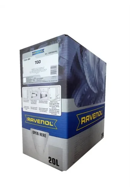 Фото для Масло трансмиссионное RAVENOL TGO 75W-90 GL-5 20л ecobox