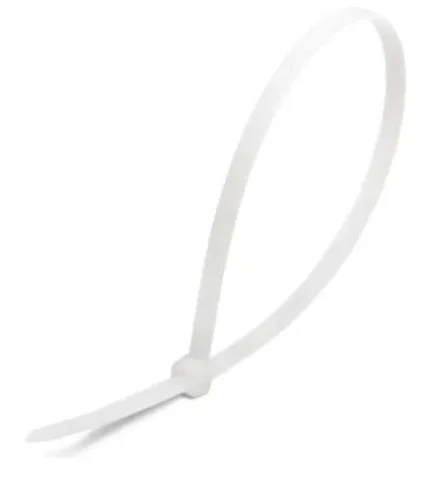 Фото для Хомут нейлоновый для стяжки 5x250мм белый 100 шт 87777 FORTISFLEX