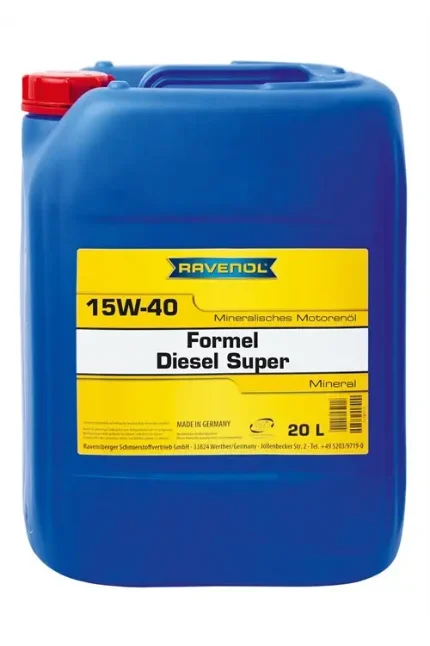 Фото для Масло моторное RAVENOL Formel Diesel Super 15W-40 20л