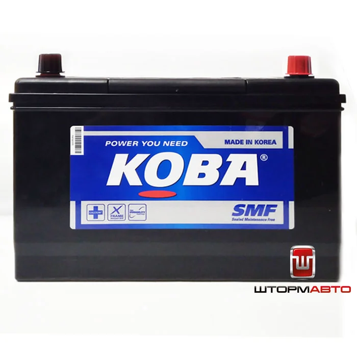 Аккумулятор KOBA MF105D31L (90 а/ч), Корея