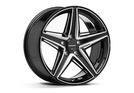 Фото для диск литой 18х8.5-5х114.3 CONQUISTA-JARVIS (BKFWA) ET+38 CB73.1 LENSO, Тайланд