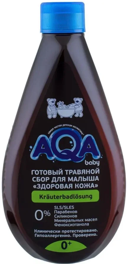 AQA baby, СБОР травянной для купания малышей "Здоровая кожа" (500 мл)