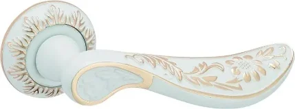 Фото для Ручка A-408 белый с золотом