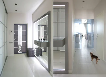 Дверь входная с зеркалом Европа