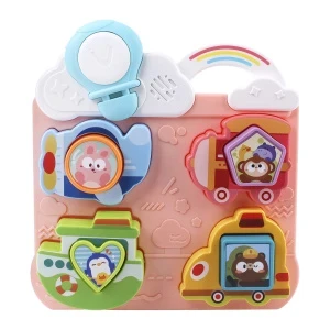 Фото для Игрушка сортер Huanger Транспорт развивающая озвученная с 18мес