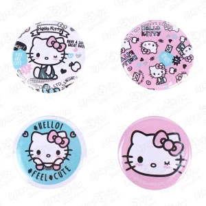 Фото для Набор значков Hello Kitty 4шт