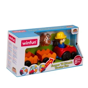 Фото для Набор игровой WinFun трактор с животными