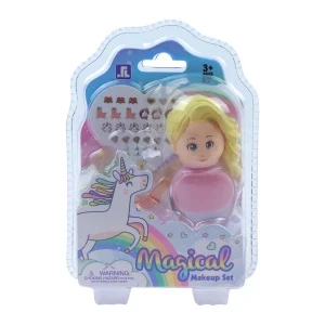 Фото для Набор Zyra Toys Лак для ногтей с наклейками розовый