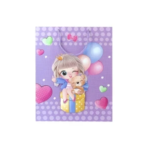 Фото для Пакет подарочный для девочек 40х31см в ассортименте